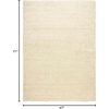 image:imageNourison Home Amore Bone 53 x 75 Area Rug  Easy Clean Non Shedding Bed Room Living Room Dining Room Kitchen 5 x 8Cream