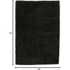 image:imageNourison Home Amore Bone 53 x 75 Area Rug  Easy Clean Non Shedding Bed Room Living Room Dining Room Kitchen 5 x 8Dark Grey