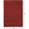 image:imageNourison Home Amore Bone 53 x 75 Area Rug  Easy Clean Non Shedding Bed Room Living Room Dining Room Kitchen 5 x 8Red