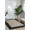 image:imageNourison Home Amore Bone 53 x 75 Area Rug  Easy Clean Non Shedding Bed Room Living Room Dining Room Kitchen 5 x 8SilverCharcoal