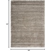 image:imageNourison Home Amore Bone 53 x 75 Area Rug  Easy Clean Non Shedding Bed Room Living Room Dining Room Kitchen 5 x 8Stone