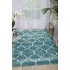 image:imageNourison Home Amore Moroccan Charcoal 32 x 5 Area Rug Easy Cleaning Non Shedding Bed Room Living Room Dining Room Kitchen 3x5Aqua