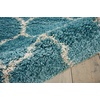 image:imageNourison Home Amore Moroccan Charcoal 32 x 5 Area Rug Easy Cleaning Non Shedding Bed Room Living Room Dining Room Kitchen 3x5Aqua