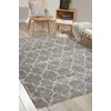image:imageNourison Home Amore Moroccan Charcoal 32 x 5 Area Rug Easy Cleaning Non Shedding Bed Room Living Room Dining Room Kitchen 3x5Ash