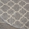 image:imageNourison Home Amore Moroccan Charcoal 32 x 5 Area Rug Easy Cleaning Non Shedding Bed Room Living Room Dining Room Kitchen 3x5Ash