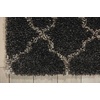 image:imageNourison Home Amore Moroccan Charcoal 32 x 5 Area Rug Easy Cleaning Non Shedding Bed Room Living Room Dining Room Kitchen 3x5Charcoal