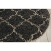 image:imageNourison Home Amore Moroccan Charcoal 32 x 5 Area Rug Easy Cleaning Non Shedding Bed Room Living Room Dining Room Kitchen 3x5Charcoal