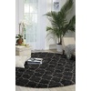 image:imageNourison Home Amore Moroccan Charcoal 32 x 5 Area Rug Easy Cleaning Non Shedding Bed Room Living Room Dining Room Kitchen 3x5Charcoal