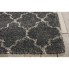 image:imageNourison Home Amore Moroccan Charcoal 32 x 5 Area Rug Easy Cleaning Non Shedding Bed Room Living Room Dining Room Kitchen 3x5Charcoal