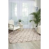 image:imageNourison Home Amore Moroccan Charcoal 32 x 5 Area Rug Easy Cleaning Non Shedding Bed Room Living Room Dining Room Kitchen 3x5Cream