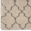 image:imageNourison Home Amore Moroccan Charcoal 32 x 5 Area Rug Easy Cleaning Non Shedding Bed Room Living Room Dining Room Kitchen 3x5Cream