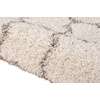 image:imageNourison Home Amore Moroccan Charcoal 32 x 5 Area Rug Easy Cleaning Non Shedding Bed Room Living Room Dining Room Kitchen 3x5Cream