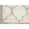 image:imageNourison Home Amore Moroccan Charcoal 32 x 5 Area Rug Easy Cleaning Non Shedding Bed Room Living Room Dining Room Kitchen 3x5Cream