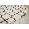 image:imageNourison Home Amore Moroccan Charcoal 32 x 5 Area Rug Easy Cleaning Non Shedding Bed Room Living Room Dining Room Kitchen 3x5IvoryBlue