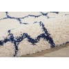 image:imageNourison Home Amore Moroccan Charcoal 32 x 5 Area Rug Easy Cleaning Non Shedding Bed Room Living Room Dining Room Kitchen 3x5IvoryBlue