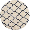 image:imageNourison Home Amore Moroccan Charcoal 32 x 5 Area Rug Easy Cleaning Non Shedding Bed Room Living Room Dining Room Kitchen 3x5IvoryBlue
