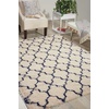 image:imageNourison Home Amore Moroccan Charcoal 32 x 5 Area Rug Easy Cleaning Non Shedding Bed Room Living Room Dining Room Kitchen 3x5IvoryBlue