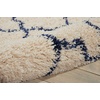 image:imageNourison Home Amore Moroccan Charcoal 32 x 5 Area Rug Easy Cleaning Non Shedding Bed Room Living Room Dining Room Kitchen 3x5IvoryBlue