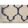 image:imageNourison Home Amore Moroccan Charcoal 32 x 5 Area Rug Easy Cleaning Non Shedding Bed Room Living Room Dining Room Kitchen 3x5IvoryBlue