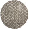 image:imageNourison Home Amore Moroccan Charcoal 32 x 5 Area Rug Easy Cleaning Non Shedding Bed Room Living Room Dining Room Kitchen 3x5Stone