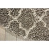 image:imageNourison Home Amore Moroccan Charcoal 32 x 5 Area Rug Easy Cleaning Non Shedding Bed Room Living Room Dining Room Kitchen 3x5Stone
