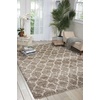 image:imageNourison Home Amore Moroccan Charcoal 32 x 5 Area Rug Easy Cleaning Non Shedding Bed Room Living Room Dining Room Kitchen 3x5Stone