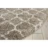 image:imageNourison Home Amore Moroccan Charcoal 32 x 5 Area Rug Easy Cleaning Non Shedding Bed Room Living Room Dining Room Kitchen 3x5Stone