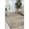 image:imageNourison Home Amore Moroccan Charcoal 32 x 5 Area Rug Easy Cleaning Non Shedding Bed Room Living Room Dining Room Kitchen 3x5Stone