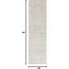 image:imageNourison Home Andes Abstract Silver 9 x 12 Area Rug Easy Cleaning Non Shedding Bed Room Living Room Dining Room Kitchen 9x12Silver
