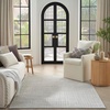 image:imageNourison Home Andes Abstract Silver 9 x 12 Area Rug Easy Cleaning Non Shedding Bed Room Living Room Dining Room Kitchen 9x12Silver