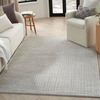 image:imageNourison Home Andes Abstract Silver 9 x 12 Area Rug Easy Cleaning Non Shedding Bed Room Living Room Dining Room Kitchen 9x12Silver