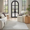 image:imageNourison Home Andes Abstract Silver 9 x 12 Area Rug Easy Cleaning Non Shedding Bed Room Living Room Dining Room Kitchen 9x12Silver