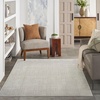 image:imageNourison Home Andes Abstract Silver 9 x 12 Area Rug Easy Cleaning Non Shedding Bed Room Living Room Dining Room Kitchen 9x12Silver