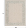 image:imageNourison Home Andes Ivory Grey 6 x 9 Area Rug  Easy Clean Non Shedding Bed Room Living Room Dining Room Kitchen 6 x 9Ivory Grey
