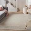 image:imageNourison Home Andes Ivory Grey 6 x 9 Area Rug  Easy Clean Non Shedding Bed Room Living Room Dining Room Kitchen 6 x 9Ivory Grey