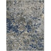 image:imageNourison Home Artworks Colorful Abstract BlueGrey 2 x 3 Area Rug Easy Cleaning Non Shedding Bed Room Living Room Dining Room Kitchen 2x3BlueGrey