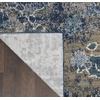 image:imageNourison Home Artworks Colorful Abstract BlueGrey 2 x 3 Area Rug Easy Cleaning Non Shedding Bed Room Living Room Dining Room Kitchen 2x3BlueGrey