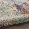 image:imageNourison Home Artworks Colorful Abstract BlueGrey 2 x 3 Area Rug Easy Cleaning Non Shedding Bed Room Living Room Dining Room Kitchen 2x3SeafoamBrick
