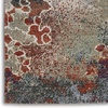 image:imageNourison Home Artworks Colorful Abstract BlueGrey 2 x 3 Area Rug Easy Cleaning Non Shedding Bed Room Living Room Dining Room Kitchen 2x3SeafoamBrick