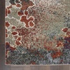image:imageNourison Home Artworks Colorful Abstract BlueGrey 2 x 3 Area Rug Easy Cleaning Non Shedding Bed Room Living Room Dining Room Kitchen 2x3SeafoamBrick
