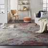 image:imageNourison Home Artworks Colorful Abstract BlueGrey 2 x 3 Area Rug Easy Cleaning Non Shedding Bed Room Living Room Dining Room Kitchen 2x3SeafoamBrick
