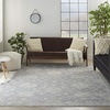 image:imageNourison Home Asher Charcoal 710 x 104 Area Rug  Easy Clean Non Shedding Bed Room Living Room Dining Room Kitchen 8 x 10Charcoal