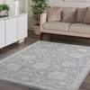 image:imageNourison Home Asher Charcoal 710 x 104 Area Rug  Easy Clean Non Shedding Bed Room Living Room Dining Room Kitchen 8 x 10Charcoal