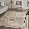 image:imageNourison Home Asher Charcoal 710 x 104 Area Rug  Easy Clean Non Shedding Bed Room Living Room Dining Room Kitchen 8 x 10Ivory