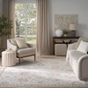 image:imageNourison Home Asher Charcoal 710 x 104 Area Rug  Easy Clean Non Shedding Bed Room Living Room Dining Room Kitchen 8 x 10Ivory