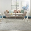 image:imageNourison Home Asher Charcoal 710 x 104 Area Rug  Easy Clean Non Shedding Bed Room Living Room Dining Room Kitchen 8 x 10Lt Grey