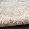 image:imageNourison Home Asher Light Grey 710 x 104 Area Rug  Easy Clean Non Shedding Bed Room Living Room Dining Room Kitchen 8 x 10Blue Ivory
