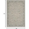 image:imageNourison Home Asher Light Grey 710 x 104 Area Rug  Easy Clean Non Shedding Bed Room Living Room Dining Room Kitchen 8 x 10Lt Grey