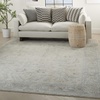 image:imageNourison Home Asher Light Grey 710 x 104 Area Rug  Easy Clean Non Shedding Bed Room Living Room Dining Room Kitchen 8 x 10Lt Grey