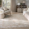 image:imageNourison Home Asher Light Grey 710 x 104 Area Rug  Easy Clean Non Shedding Bed Room Living Room Dining Room Kitchen 8 x 10Sage Ivory